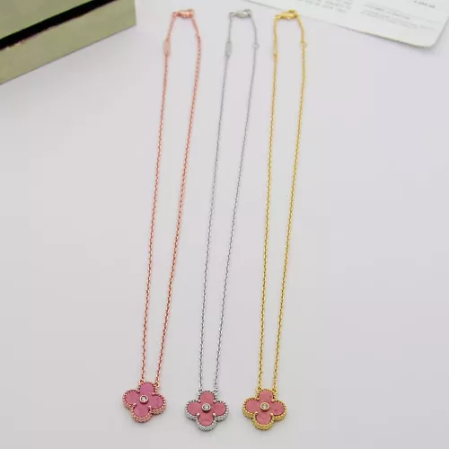 Replica Van Cleef & Arpels Necklaces For Women #1371404 $25.00 USD for Wholesale