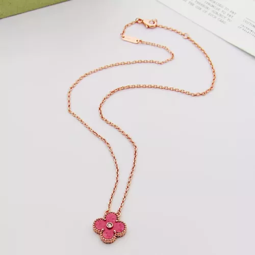Van Cleef &amp; Arpels Necklaces For Women #1371405 $25.00 USD, Wholesale Replica Van Cleef &amp; Arpels Necklaces