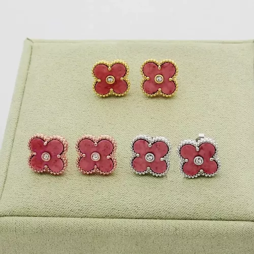Replica Van Cleef & Arpels Earrings For Women #1371409 $25.00 USD for Wholesale