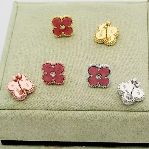 Replica Van Cleef & Arpels Earrings For Women #1371409 $25.00 USD for Wholesale