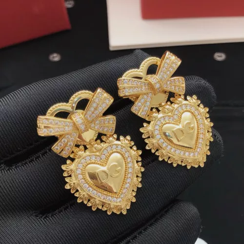 Replica Dolce & Gabbana D&G Earrings For Women #1371457 $38.00 USD for Wholesale