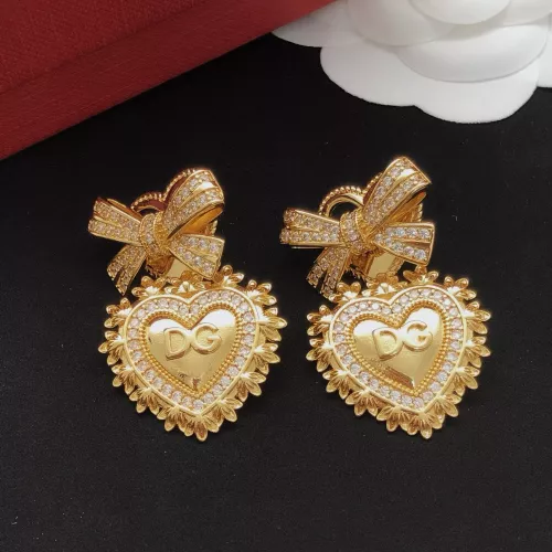 Replica Dolce & Gabbana D&G Earrings For Women #1371457 $38.00 USD for Wholesale