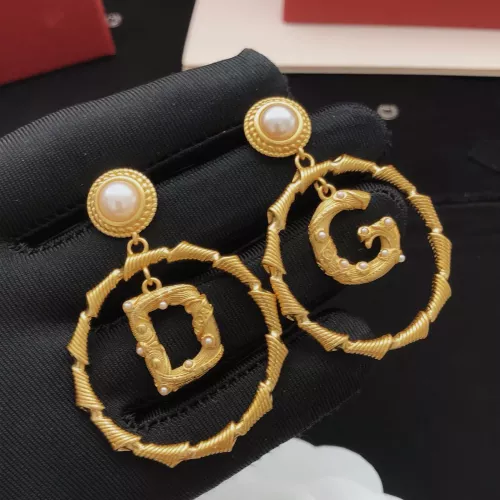 Replica Dolce & Gabbana D&G Earrings For Women #1371459 $34.00 USD for Wholesale