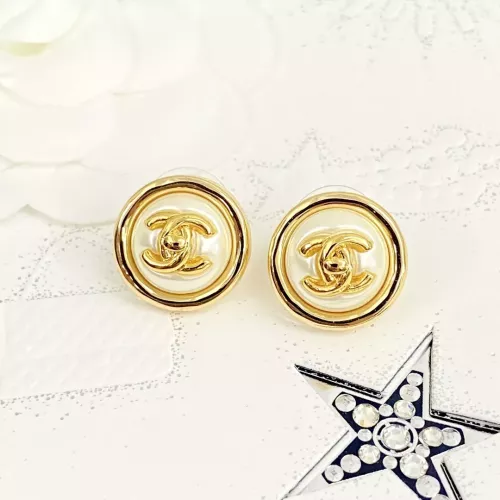 Replica Chanel Earrings For Women #1371498 $27.00 USD for Wholesale