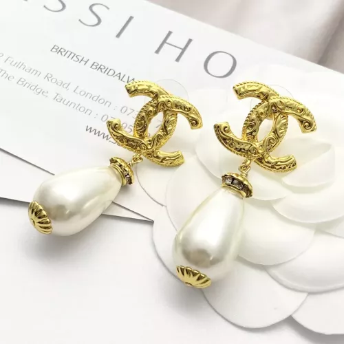 Replica Chanel Earrings For Women #1371567 $29.00 USD for Wholesale