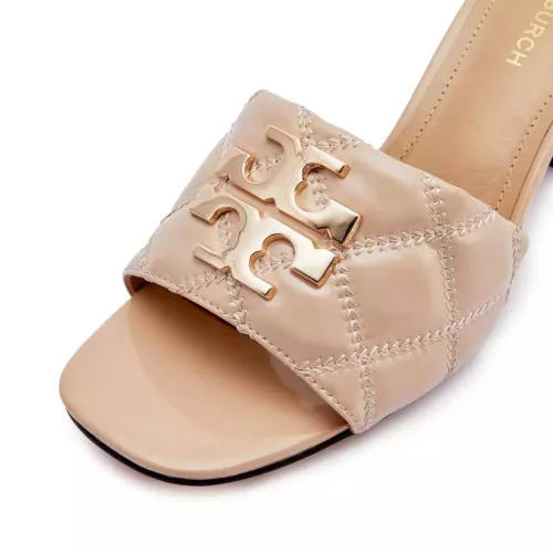 Replica Tory Burch TB Slippers For Women #1371568 $85.00 USD for Wholesale