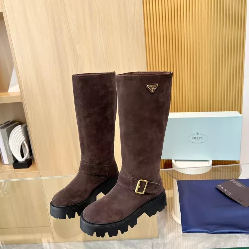 Prada Boots For Women #1371577 $128.00 USD, Wholesale Replica Prada Boots