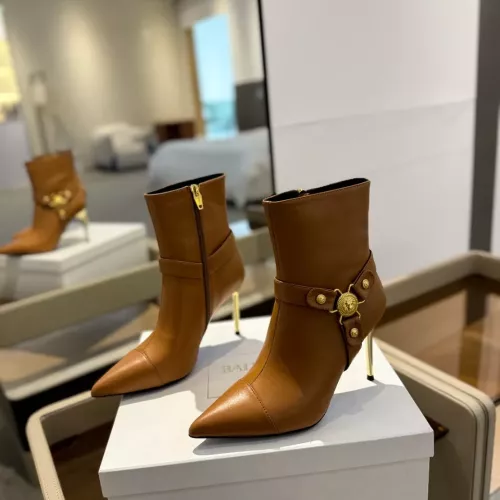 Replica Balmain Boots For Women #1371600 $150.00 USD for Wholesale
