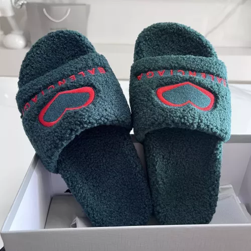 Replica Balenciaga Slippers For Women #1371665 $72.00 USD for Wholesale