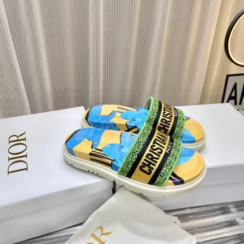 Replica Christian Dior Slippers For Women #1371675 $76.00 USD for Wholesale