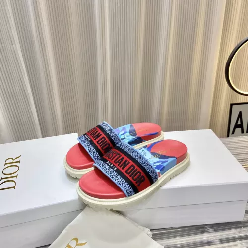 Christian Dior Slippers For Women #1371677 $76.00 USD, Wholesale Replica Christian Dior Slippers