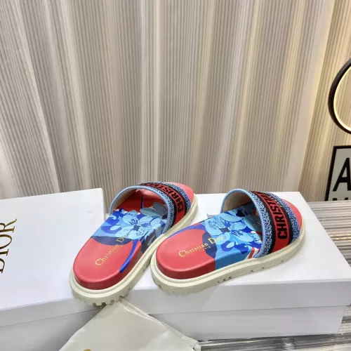 Replica Christian Dior Slippers For Women #1371677 $76.00 USD for Wholesale