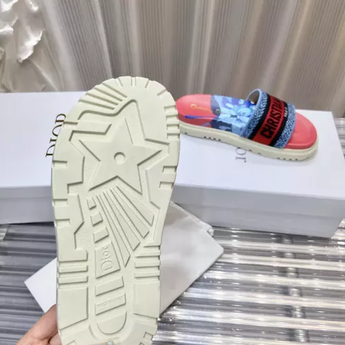 Replica Christian Dior Slippers For Women #1371677 $76.00 USD for Wholesale