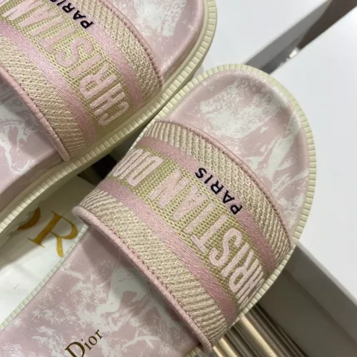 Replica Christian Dior Slippers For Women #1371680 $76.00 USD for Wholesale