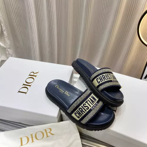 Christian Dior Slippers For Women #1371682 $76.00 USD, Wholesale Replica Christian Dior Slippers