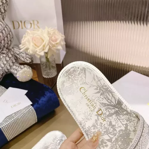 Replica Christian Dior Slippers For Women #1371688 $80.00 USD for Wholesale