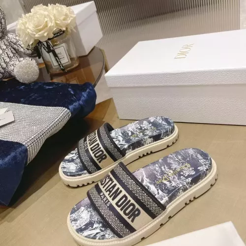 Christian Dior Slippers For Women #1371690 $80.00 USD, Wholesale Replica Christian Dior Slippers