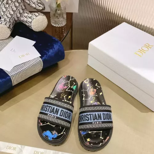 Replica Christian Dior Slippers For Women #1371691 $80.00 USD for Wholesale