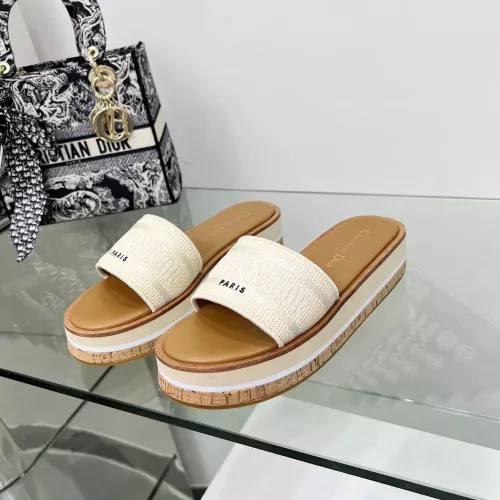 Christian Dior Slippers For Women #1371699 $100.00 USD, Wholesale Replica Christian Dior Slippers