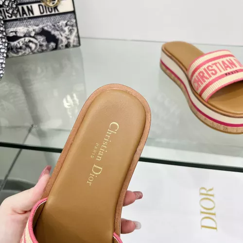 Replica Christian Dior Slippers For Women #1371700 $100.00 USD for Wholesale
