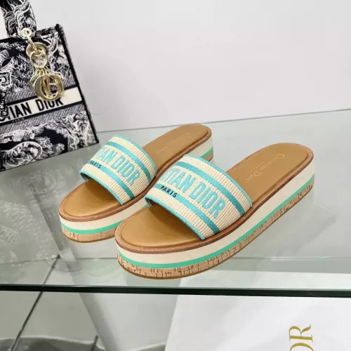 Christian Dior Slippers For Women #1371704 $100.00 USD, Wholesale Replica Christian Dior Slippers
