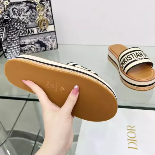 Replica Christian Dior Slippers For Women #1371709 $100.00 USD for Wholesale
