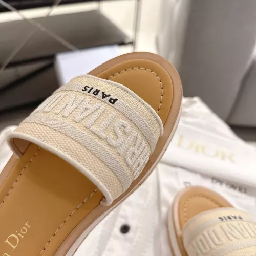 Replica Christian Dior Slippers For Women #1371718 $100.00 USD for Wholesale