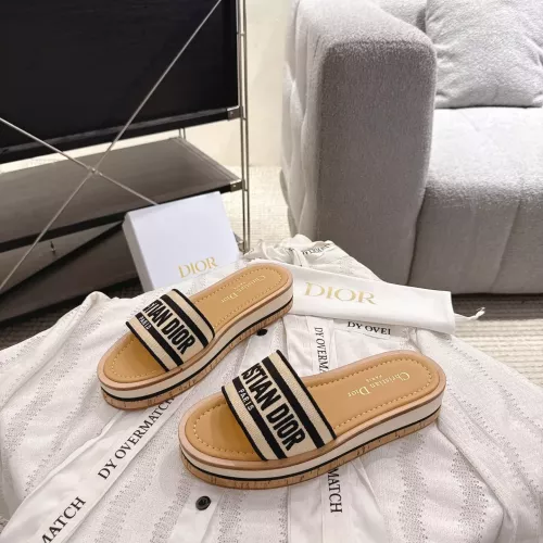 Christian Dior Slippers For Women #1371722 $100.00 USD, Wholesale Replica Christian Dior Slippers