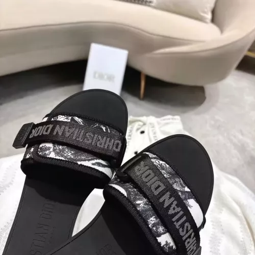 Replica Christian Dior Slippers For Women #1371730 $76.00 USD for Wholesale