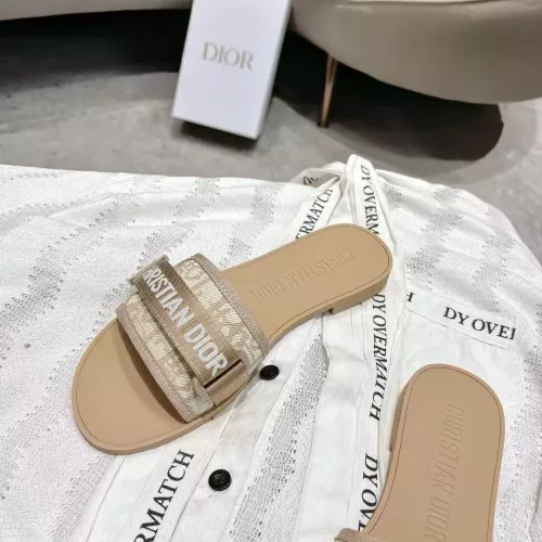 Replica Christian Dior Slippers For Women #1371737 $76.00 USD for Wholesale