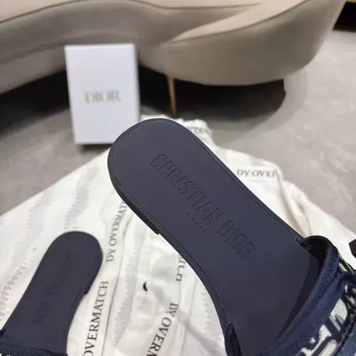Replica Christian Dior Slippers For Women #1371743 $76.00 USD for Wholesale