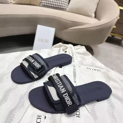 Christian Dior Slippers For Women #1371746 $76.00 USD, Wholesale Replica Christian Dior Slippers