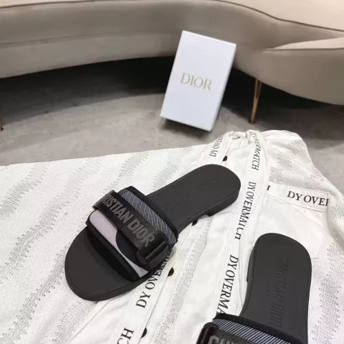 Replica Christian Dior Slippers For Women #1371747 $76.00 USD for Wholesale