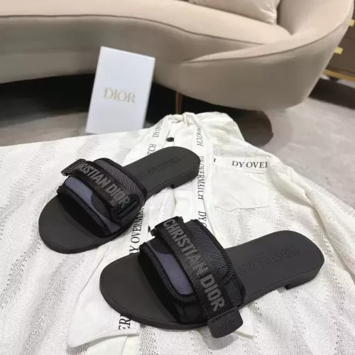 Christian Dior Slippers For Women #1371748 $76.00 USD, Wholesale Replica Christian Dior Slippers