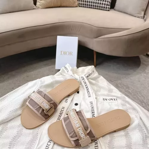 Christian Dior Slippers For Women #1371749 $76.00 USD, Wholesale Replica Christian Dior Slippers