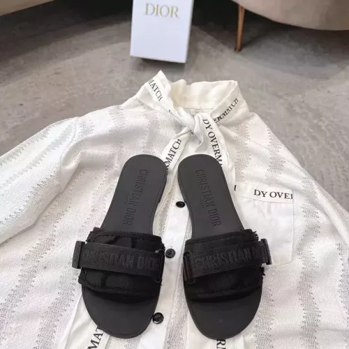 Replica Christian Dior Slippers For Women #1371750 $76.00 USD for Wholesale