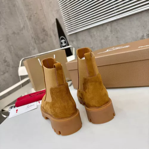 Replica Christian Louboutin Boots For Women #1371755 $108.00 USD for Wholesale