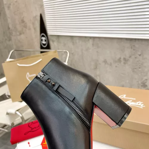 Replica Christian Louboutin Boots For Women #1371761 $105.00 USD for Wholesale