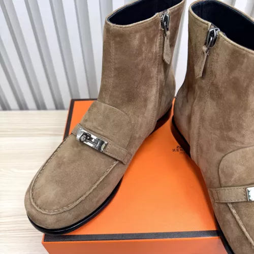 Replica Hermes Boots For Women #1371839 $135.00 USD for Wholesale