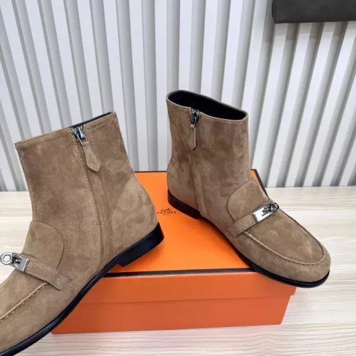 Replica Hermes Boots For Women #1371839 $135.00 USD for Wholesale