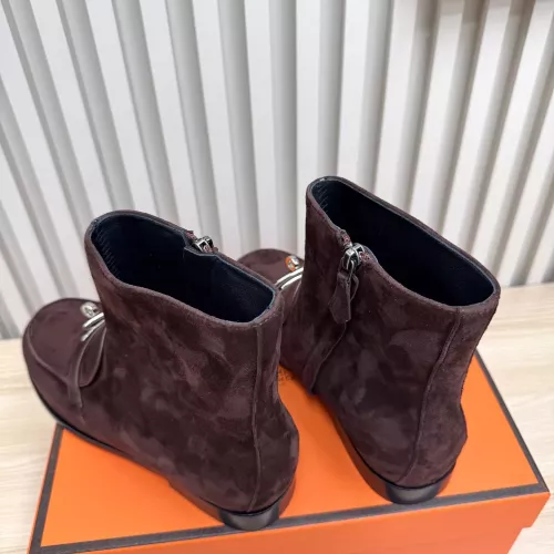 Replica Hermes Boots For Women #1371846 $135.00 USD for Wholesale