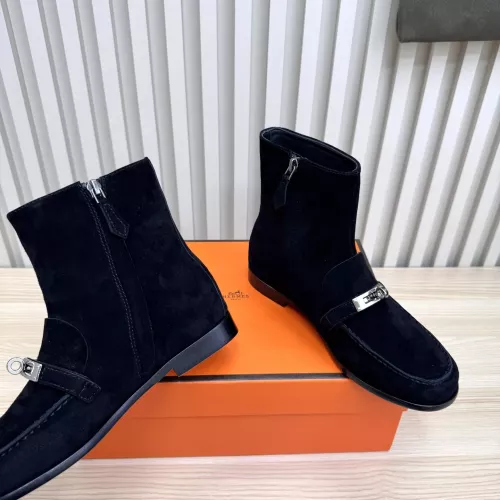 Replica Hermes Boots For Women #1371847 $135.00 USD for Wholesale
