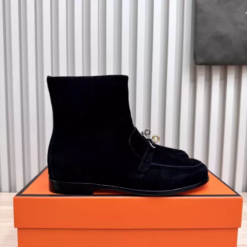 Replica Hermes Boots For Women #1371847 $135.00 USD for Wholesale