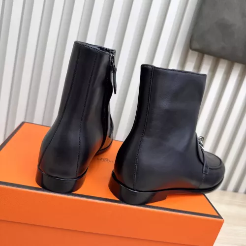 Replica Hermes Boots For Women #1371849 $135.00 USD for Wholesale