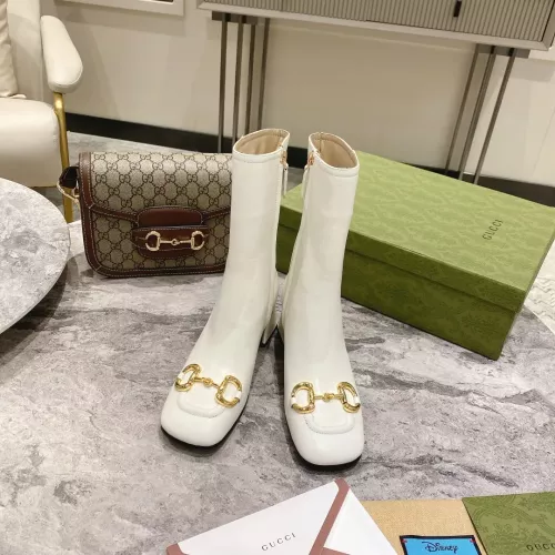 Replica Gucci Boots For Women #1371861 $118.00 USD for Wholesale