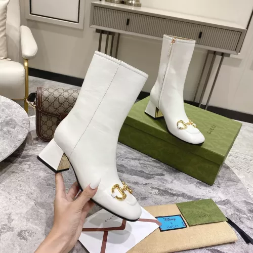 Replica Gucci Boots For Women #1371861 $118.00 USD for Wholesale