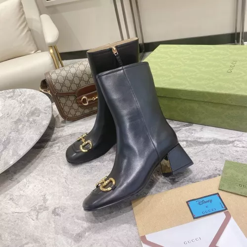 Replica Gucci Boots For Women #1371864 $118.00 USD for Wholesale