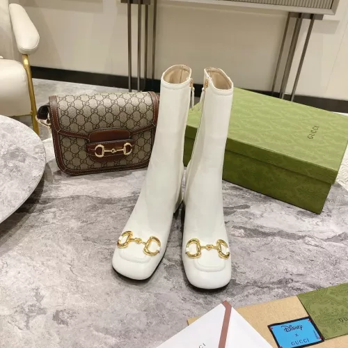Replica Gucci Boots For Women #1371869 $118.00 USD for Wholesale