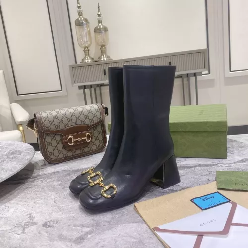 Replica Gucci Boots For Women #1371870 $118.00 USD for Wholesale