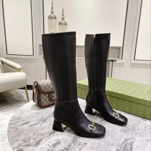 Replica Gucci Boots For Women #1371872 $158.00 USD for Wholesale